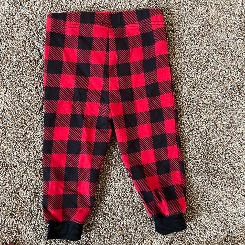 Carter's + 9-Piece Christmas/Holiday Pajama and Clothing Bundle, Size 18 Months - Picture 12 of 16